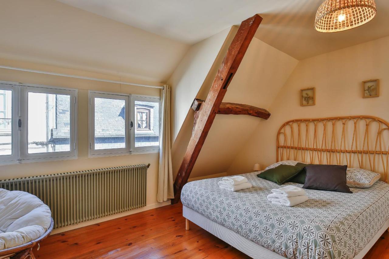 Вилла Les Oiseaux Du Corsaire 3 House & Terrace 6 P - Center Онфлёр Экстерьер фото